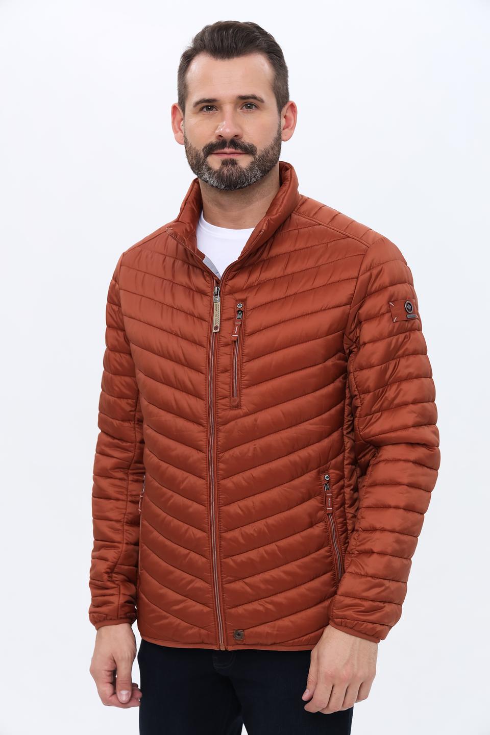 Куртка Red Point стеганая терракотовая