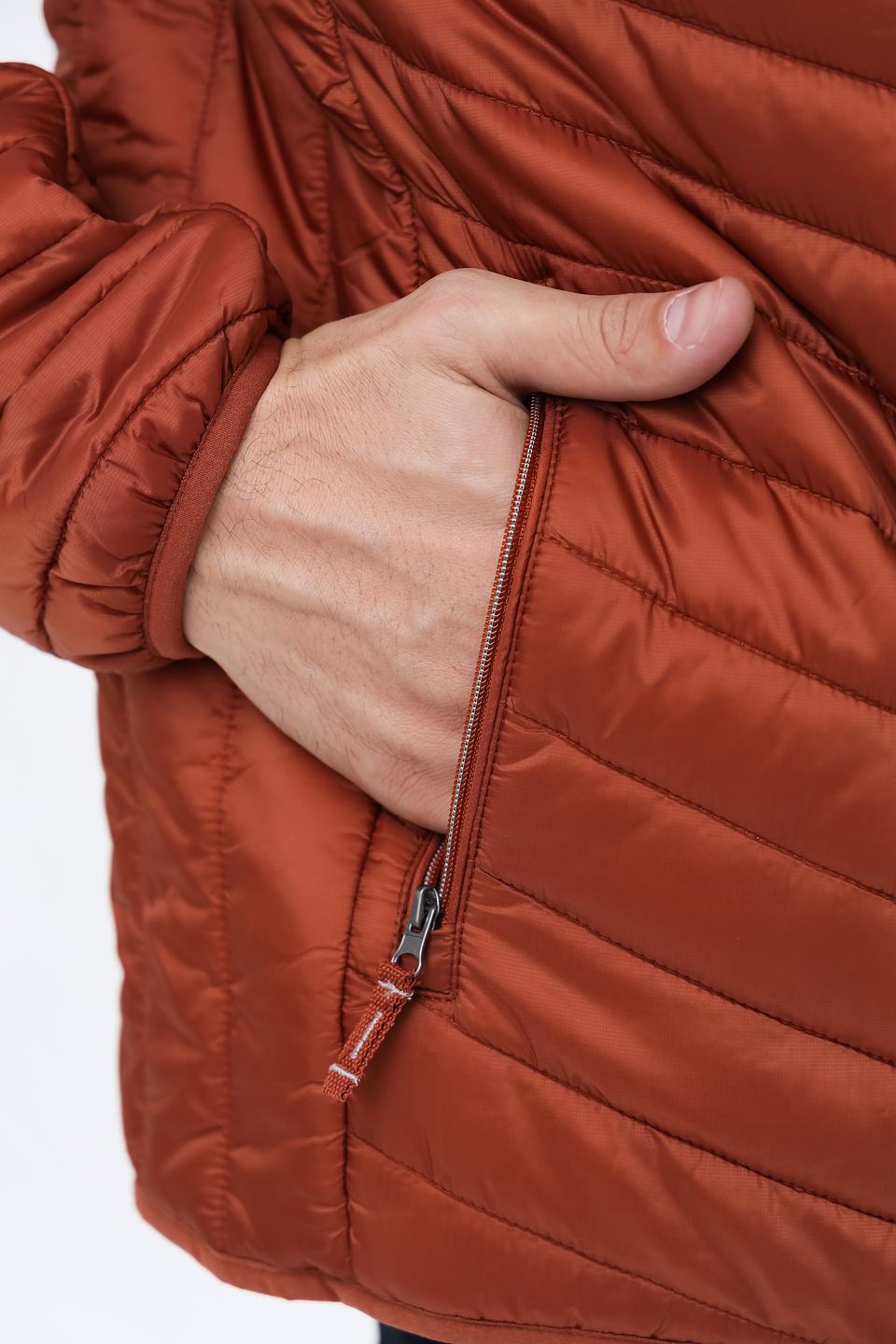 Куртка Red Point стеганая терракотовая