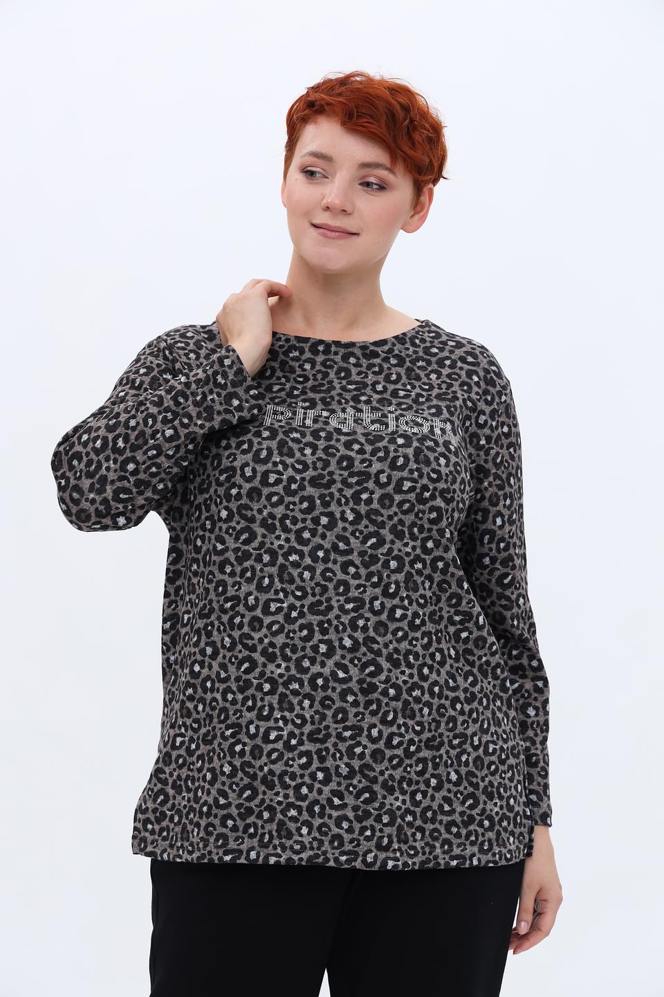 Пуловер Doris Streich леопард