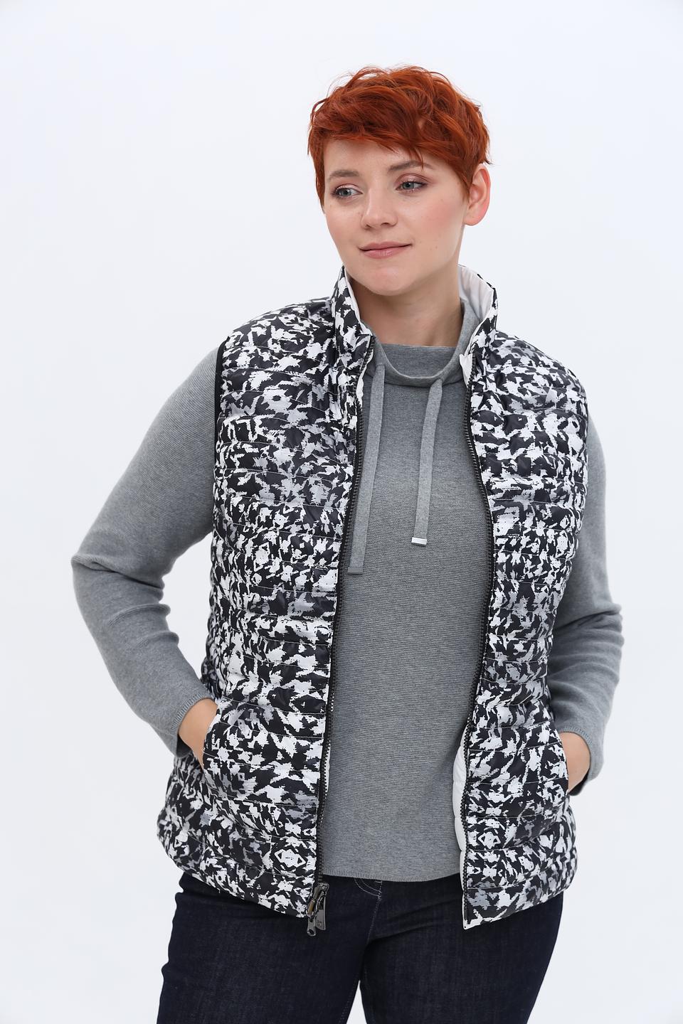 Жилет Lebek стеганый белый