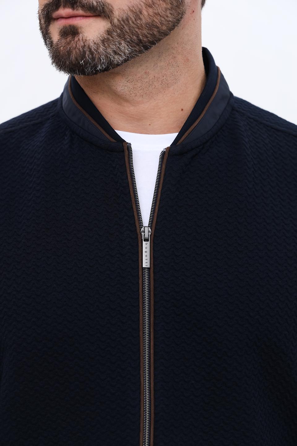 Кардиган Bugatti мужской тёмно-синий