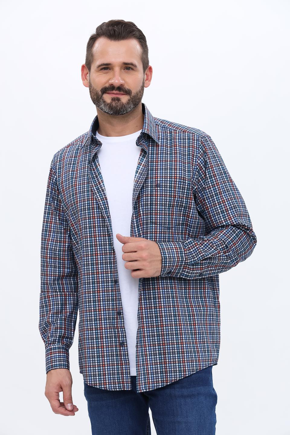 Рубашка Casa Moda в клетку