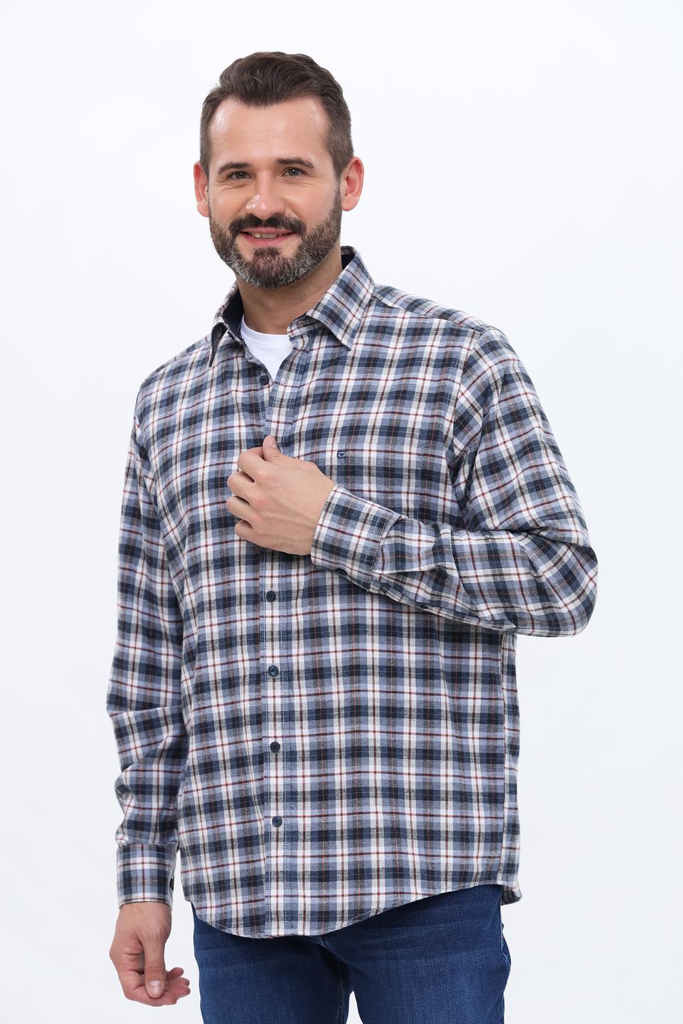 Рубашка Casa Moda в клетку