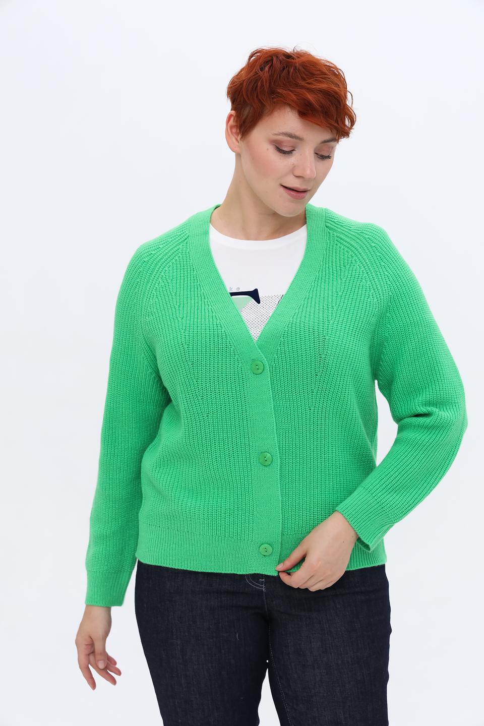 Кардиган Via Appia зелёный