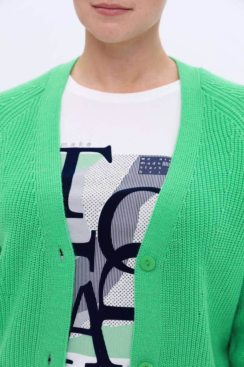 Кардиган Via Appia зелёный