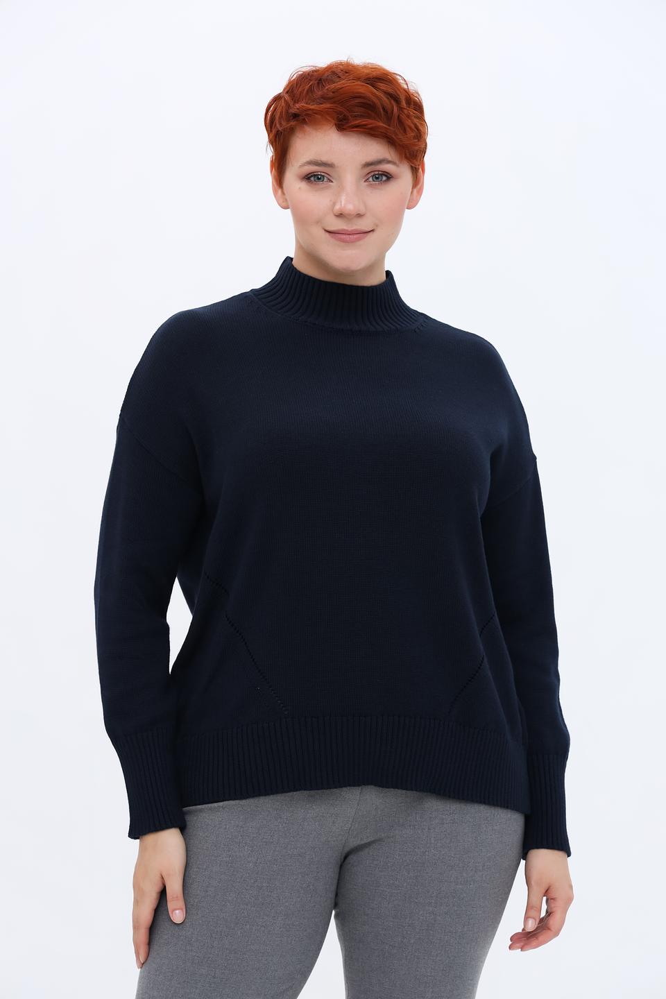 Пуловер Via Appia DUE темно-синий