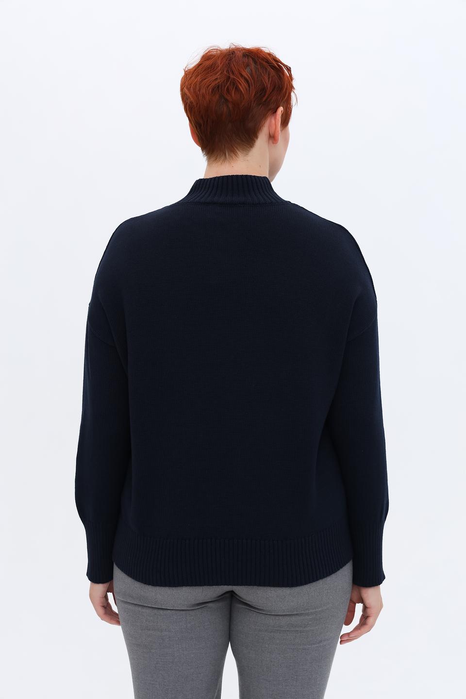 Пуловер Via Appia DUE темно-синий