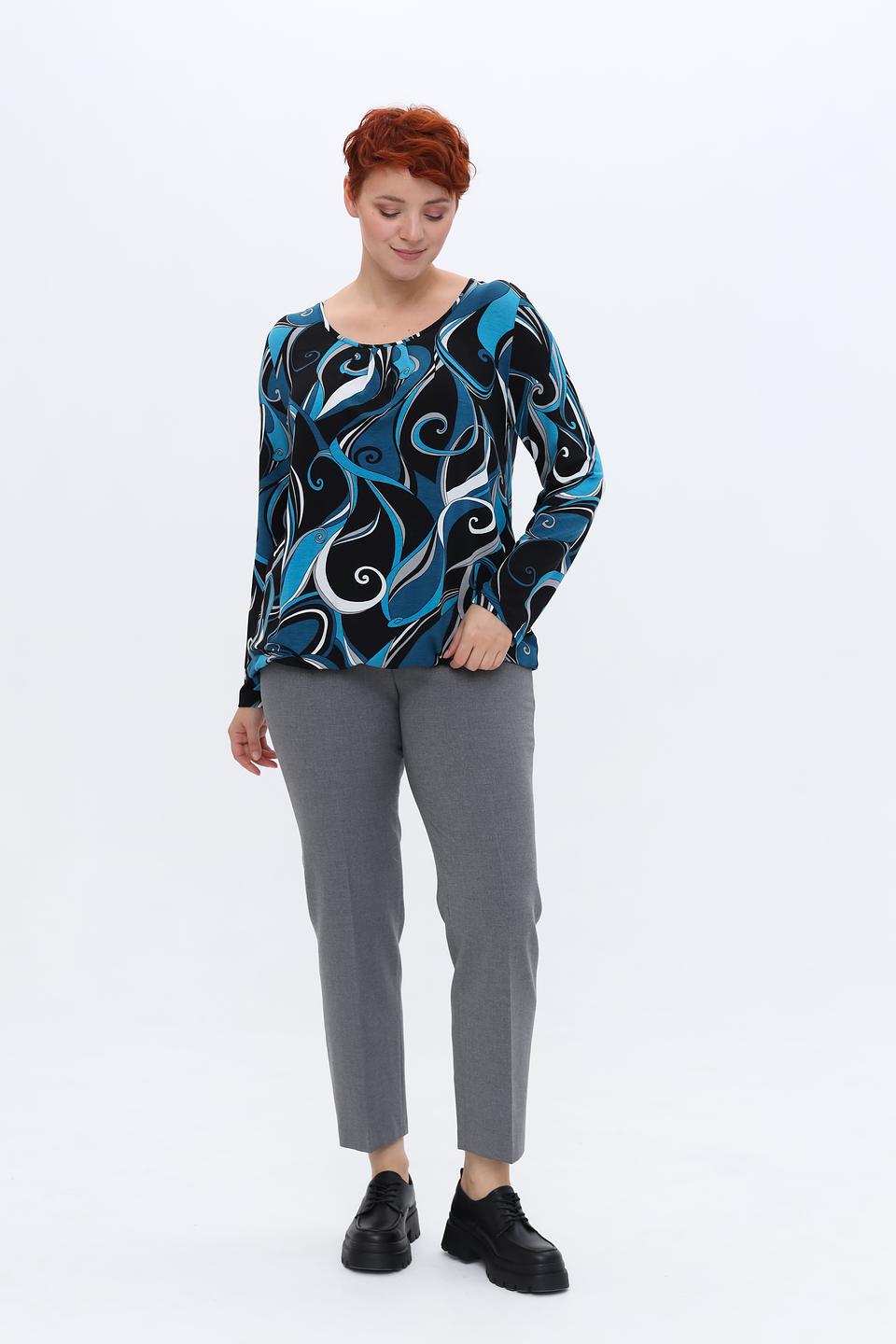 Блуза Via Appia с принтом