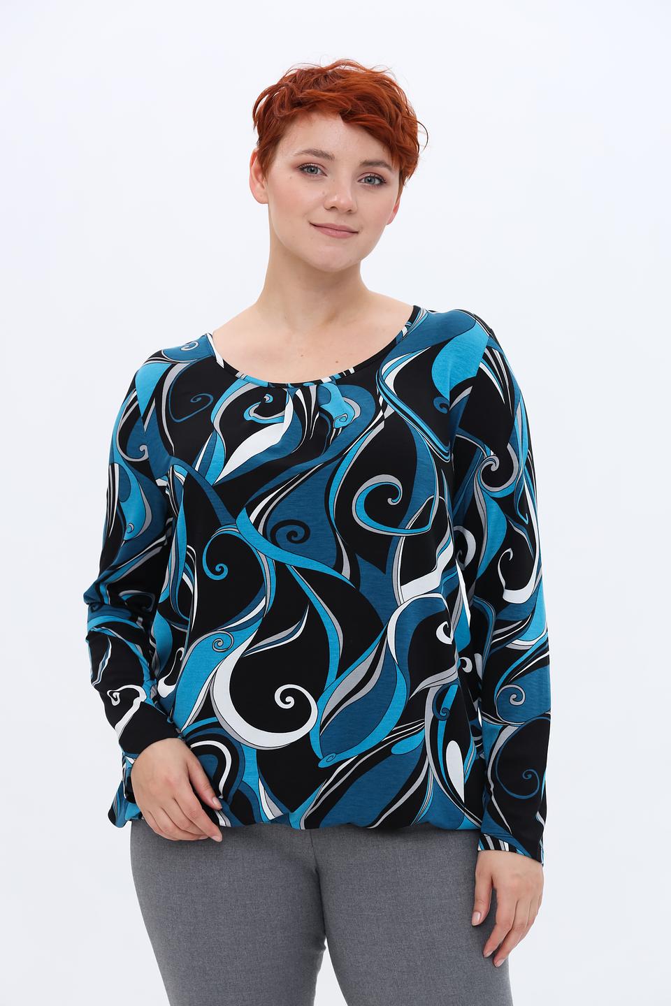 Блуза Via Appia с принтом