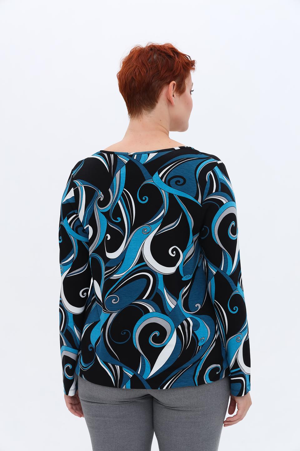 Блуза Via Appia с принтом