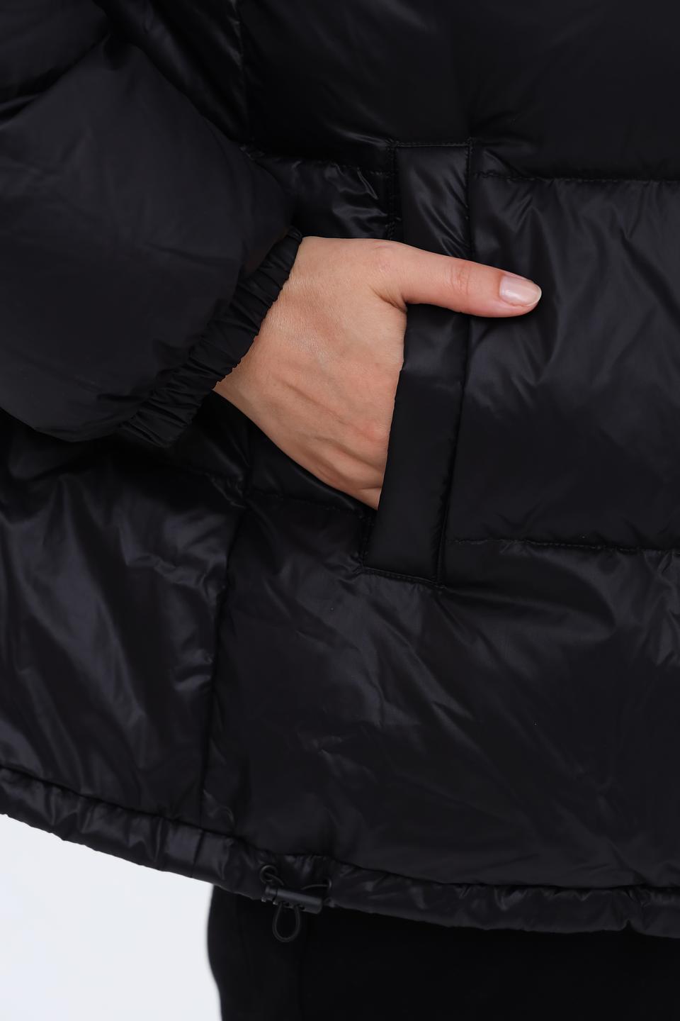 Куртка Luisa Cerano чёрная стеганая