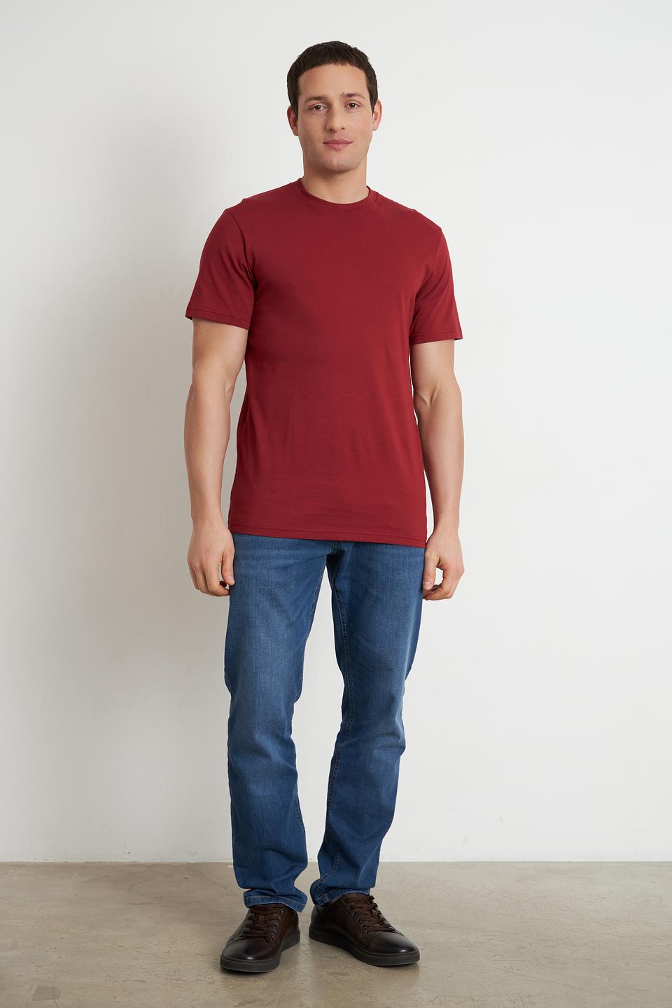 Футболка Ragman бордовая