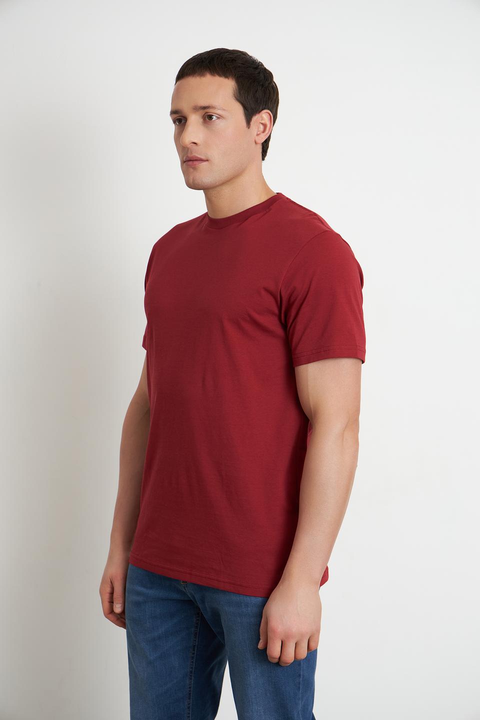 Футболка Ragman бордовая
