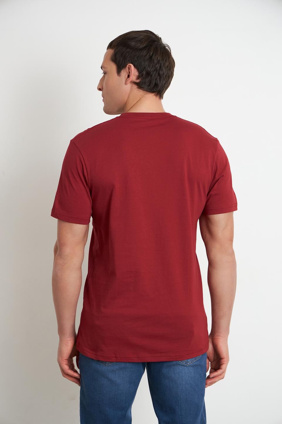 Футболка Ragman бордовая