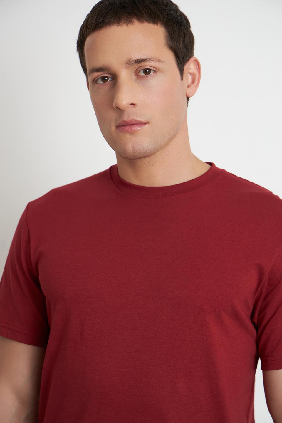 Футболка Ragman бордовая