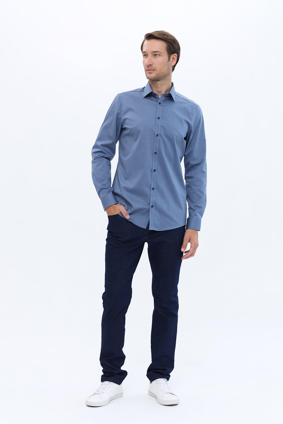 Рубашка дл Venti голубая