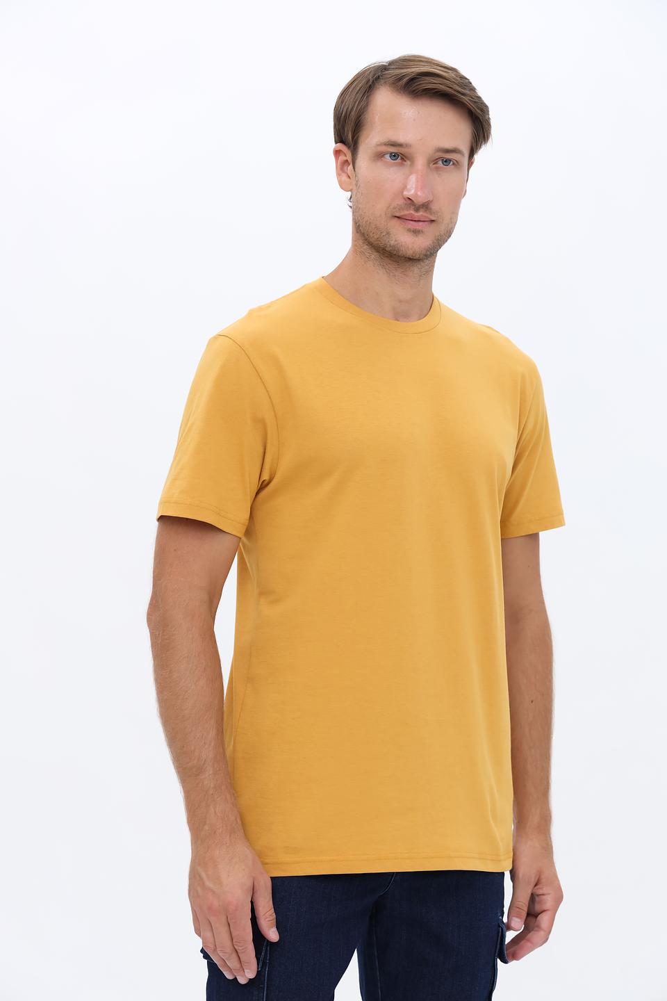 Футболка Ragman горчичная