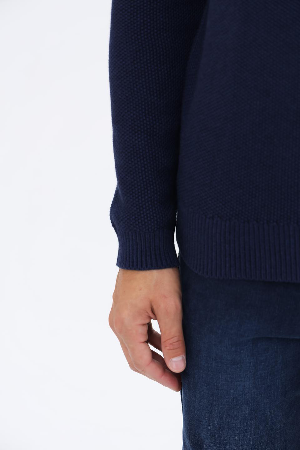 Джемпер Ragman мужской тёмно-синий