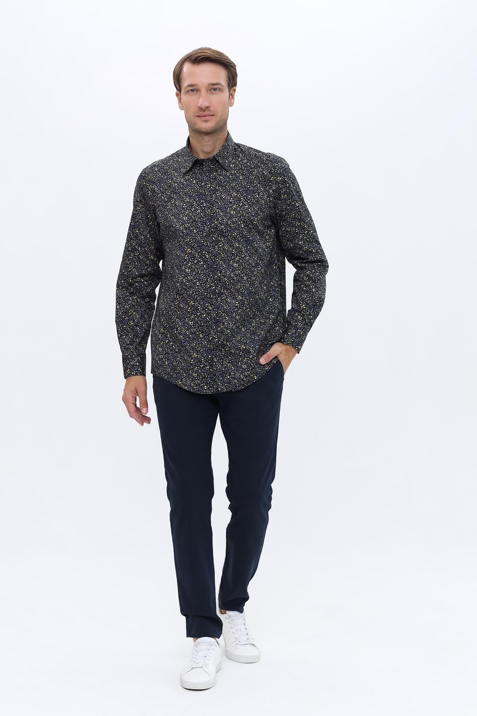 Брюки Bugatti темно-синие