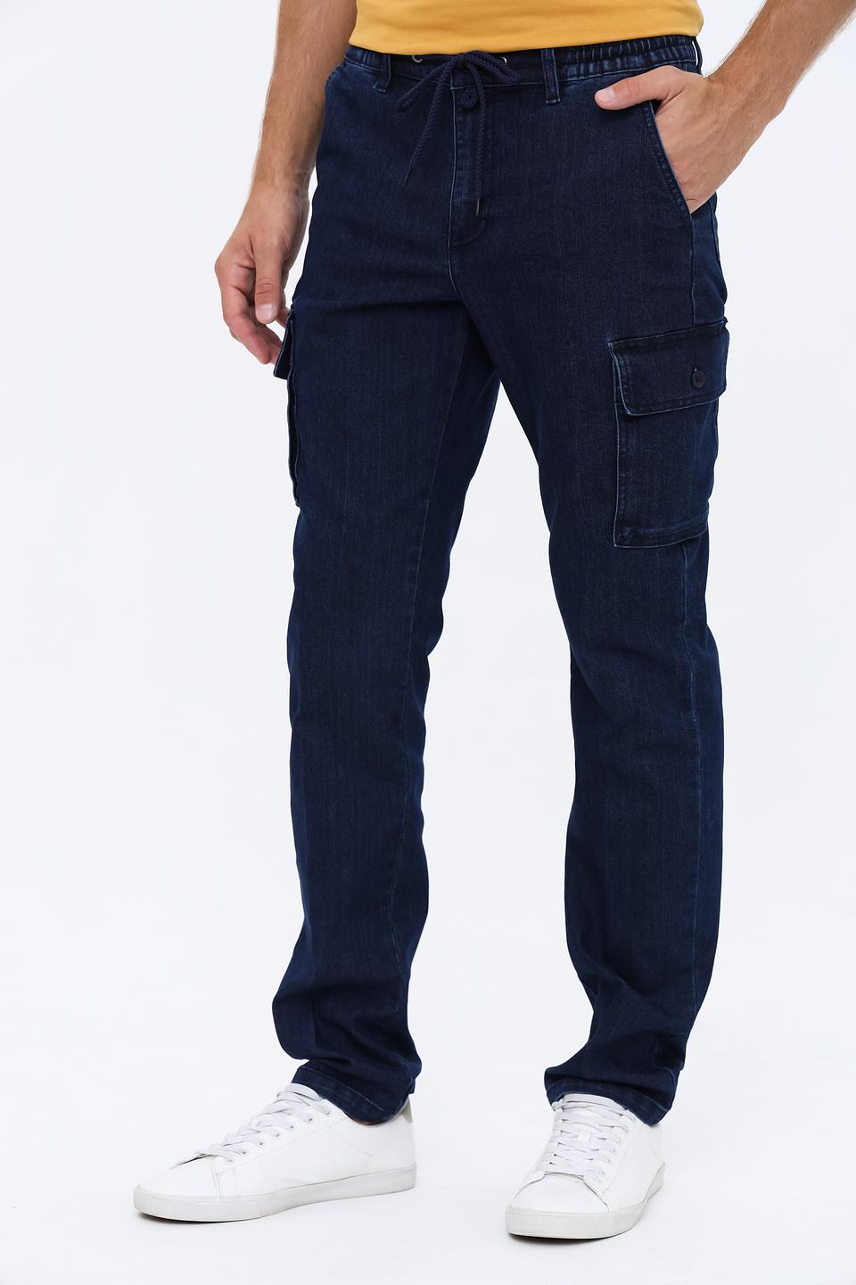 Джинсы Sea Barrier карго тёмно-синие