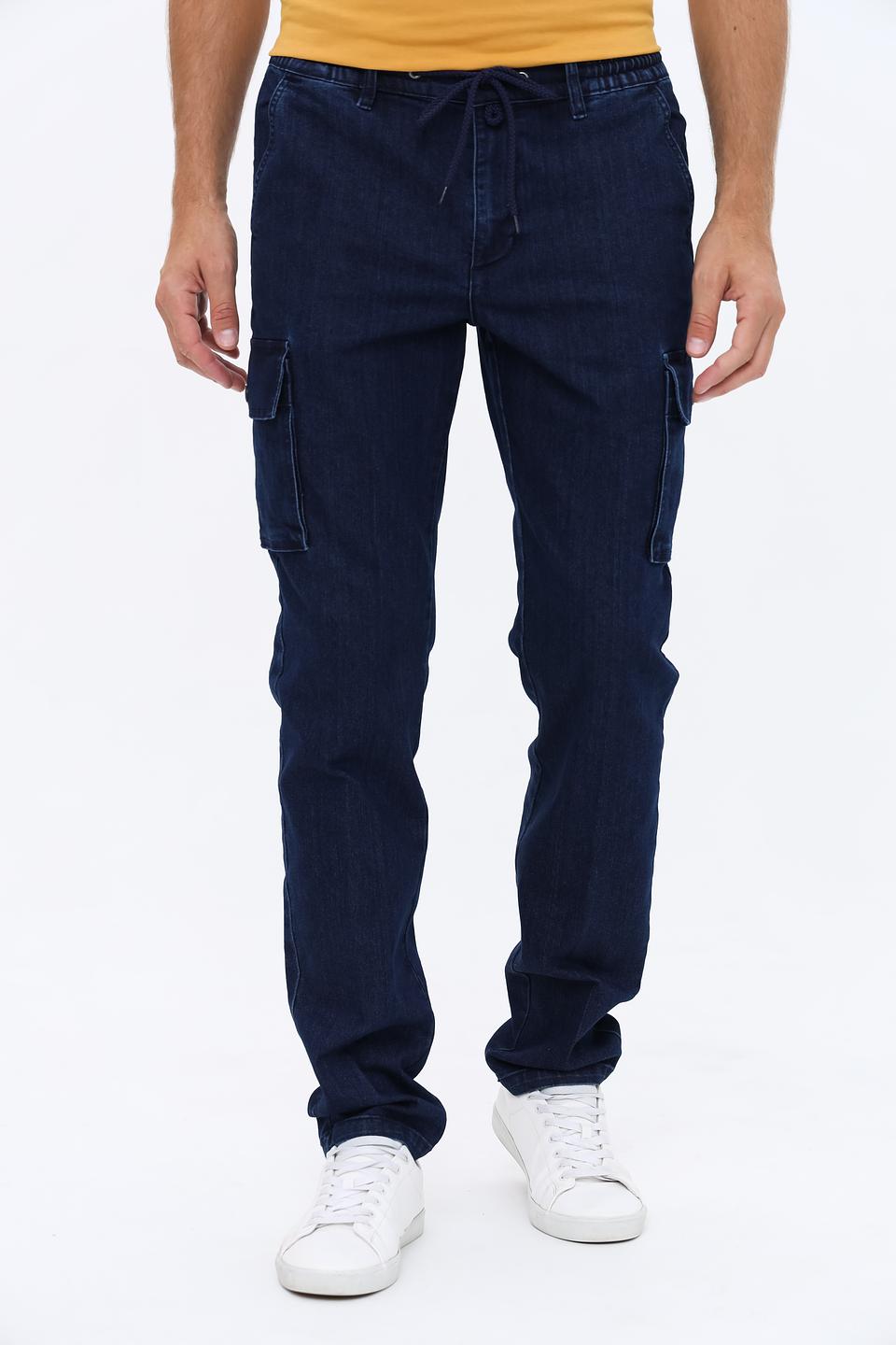 Джинсы Sea Barrier карго тёмно-синие