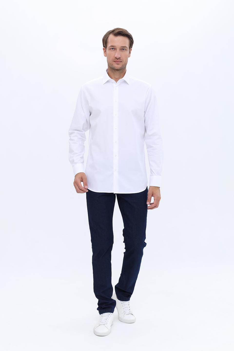 Джинсы Sea Barrier синие slim fit