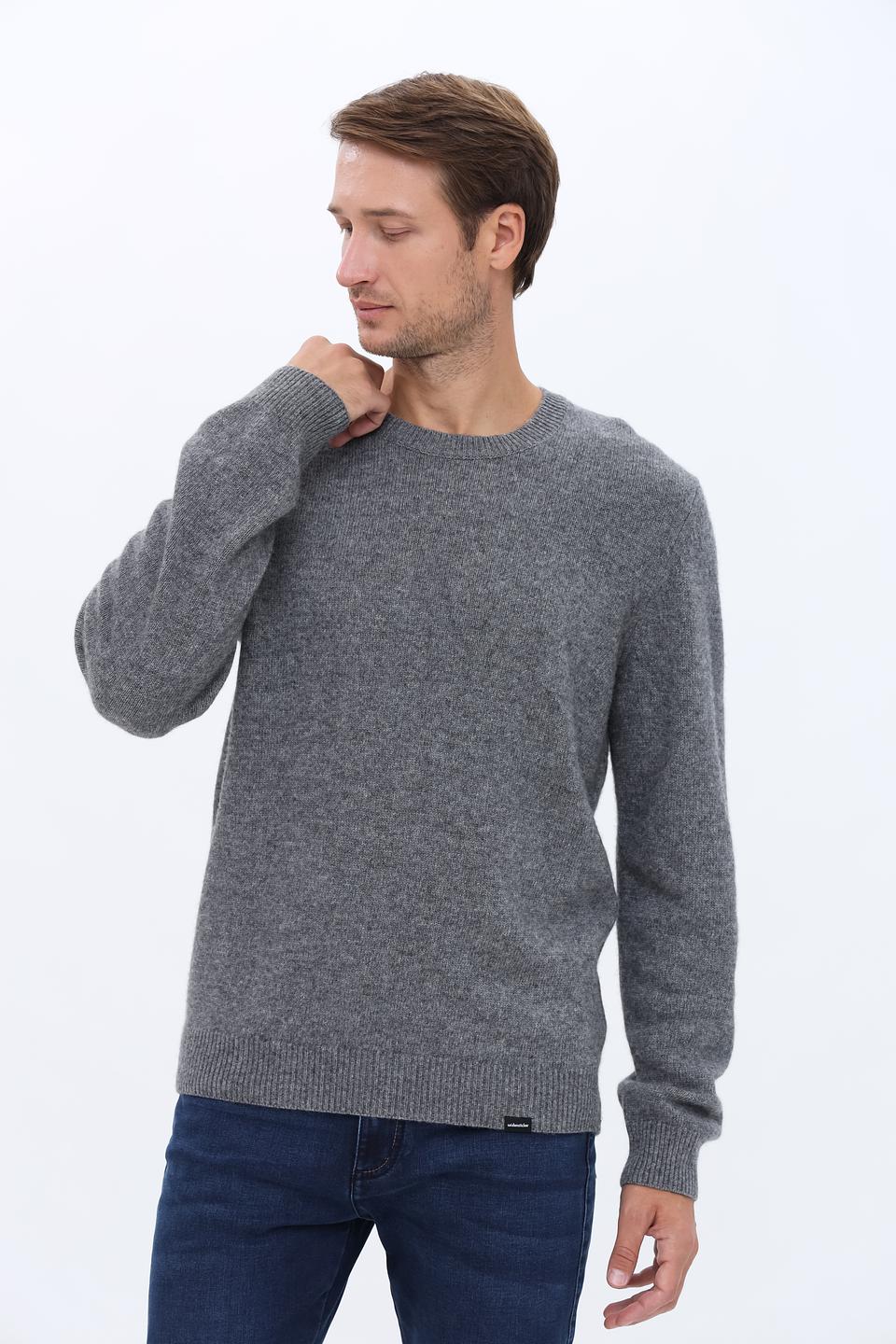 Джемпер Seidensticker серый меланж