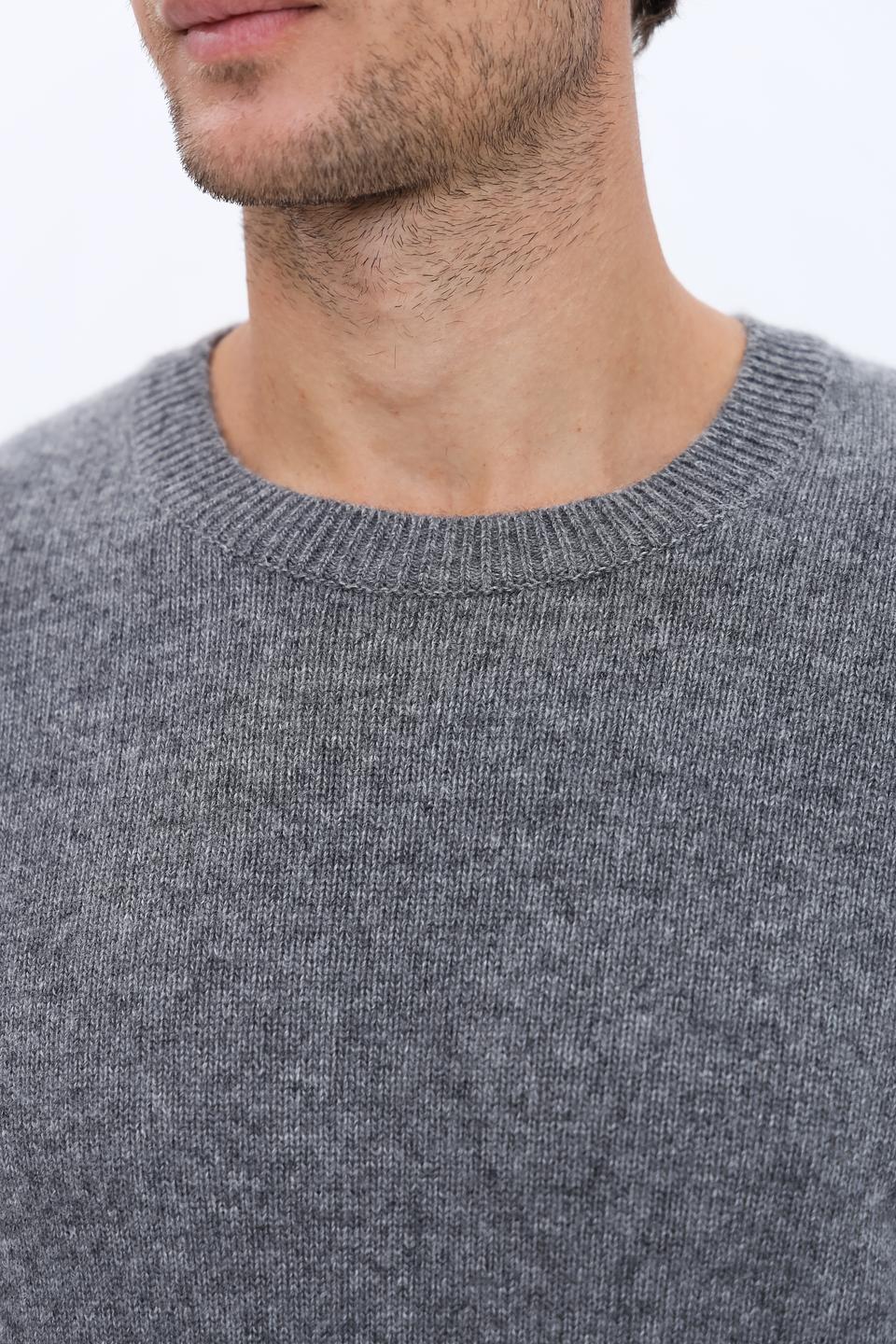 Джемпер Seidensticker серый меланж