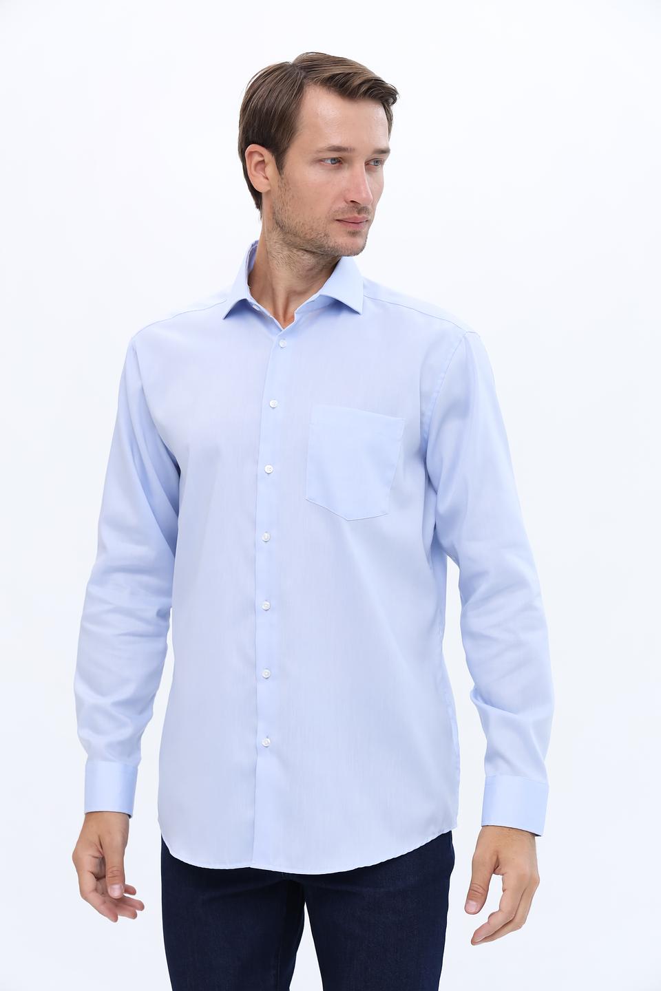 Рубашка дл Seidensticker голубая