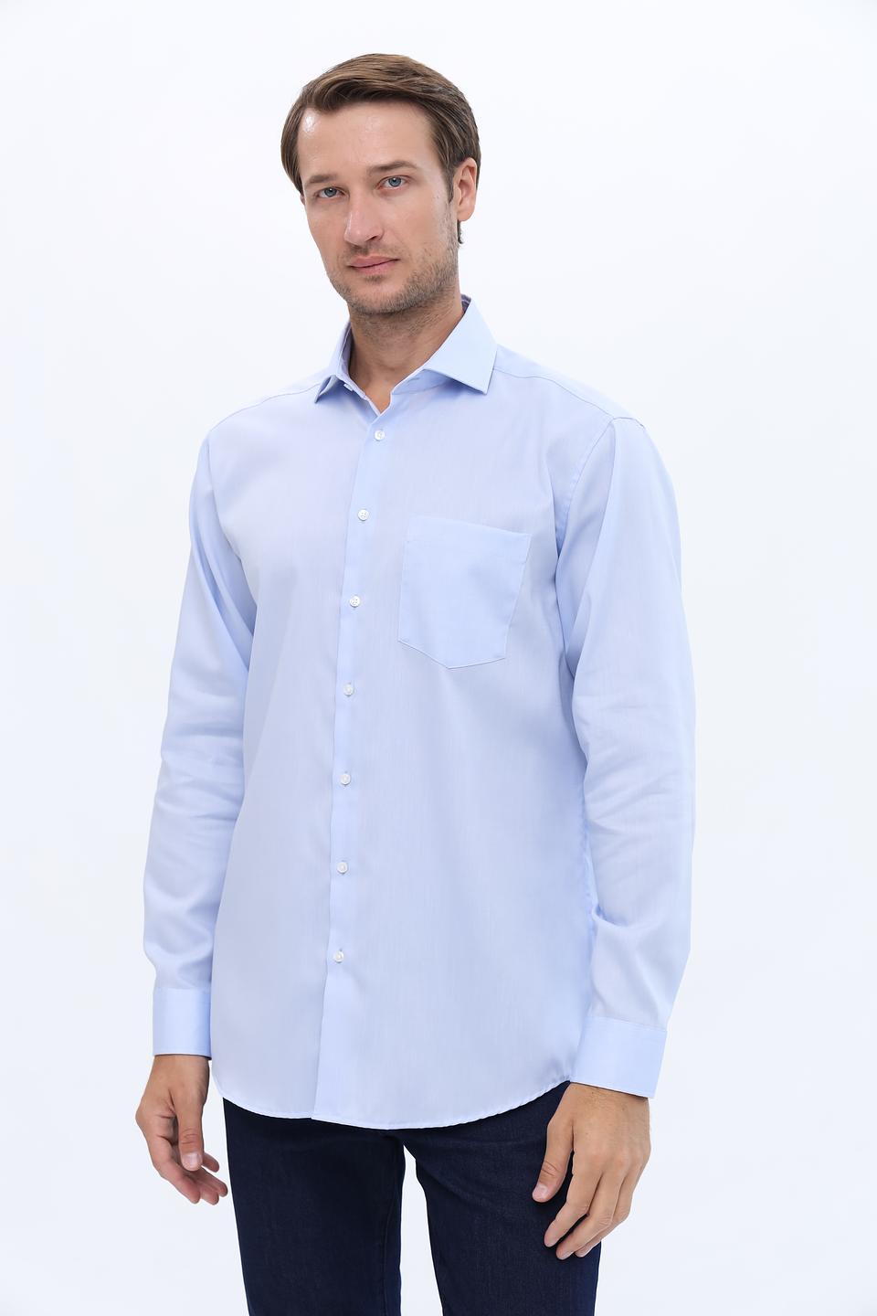 Рубашка дл Seidensticker голубая