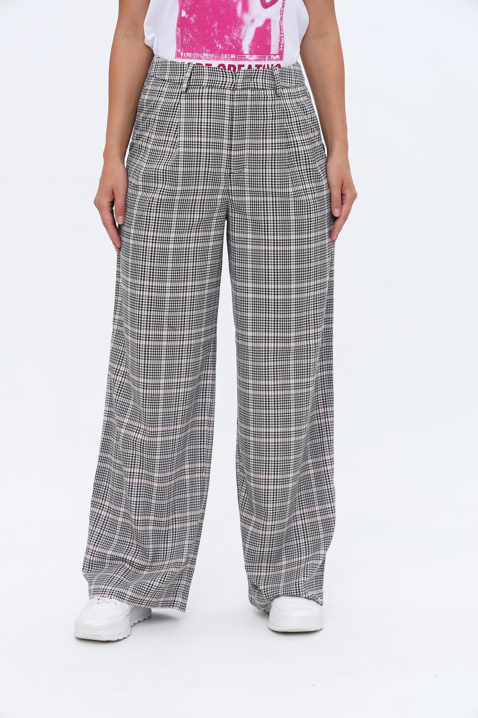 Брюки кл Tom Tailor в клетку