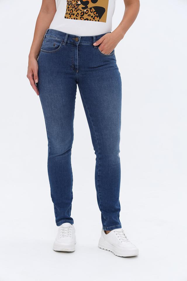 Джинсы скинни Zerres синие