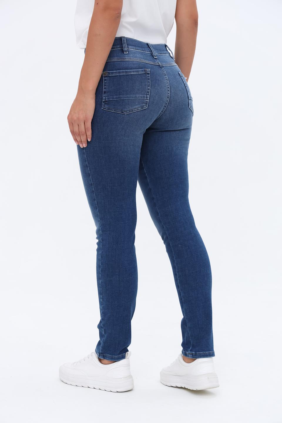 Джинсы скинни Zerres синие