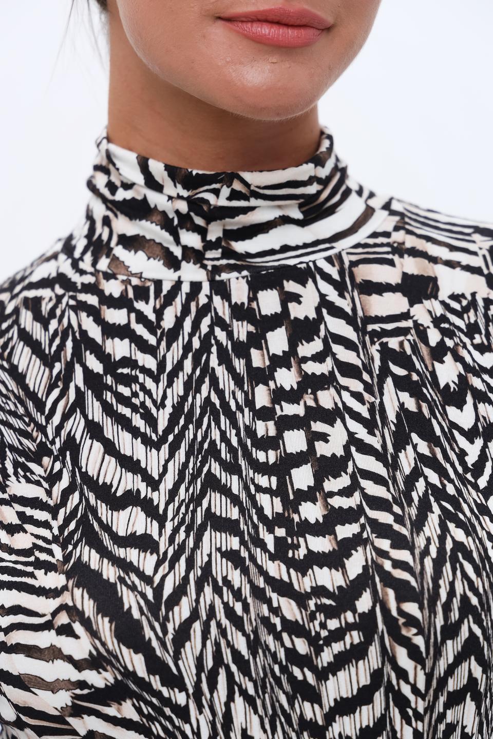 Водолазка Marc Aurel с принтом зебра