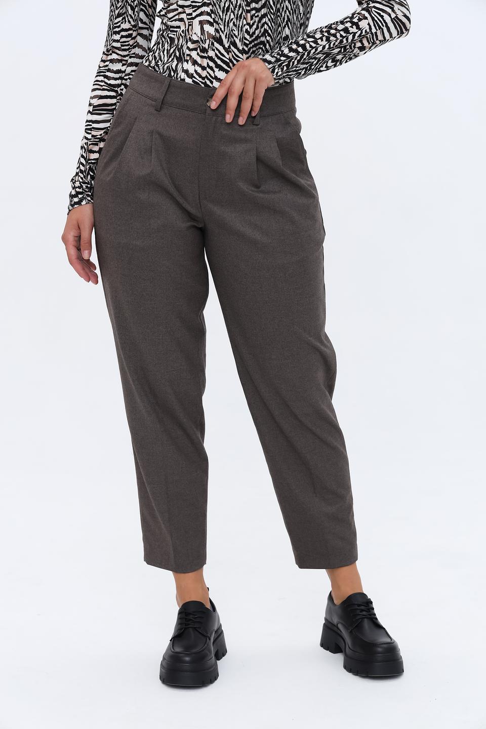 Брюки классические Oui графит