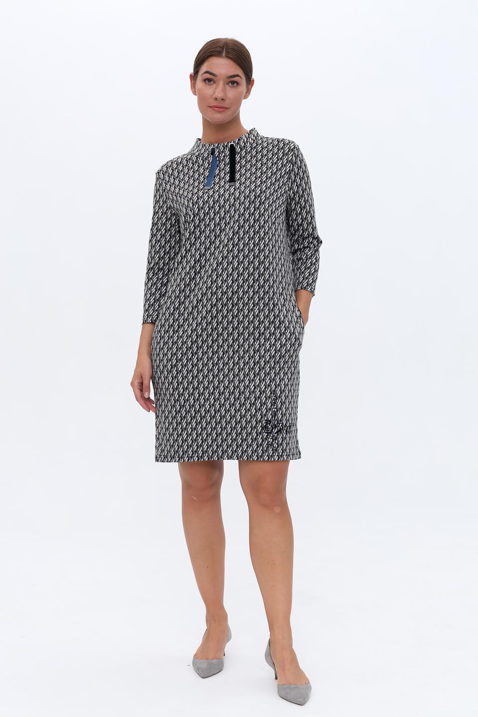 Платье Lebek с геометрическим принтом