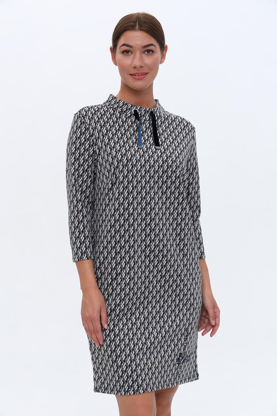 Платье Lebek с геометрическим принтом