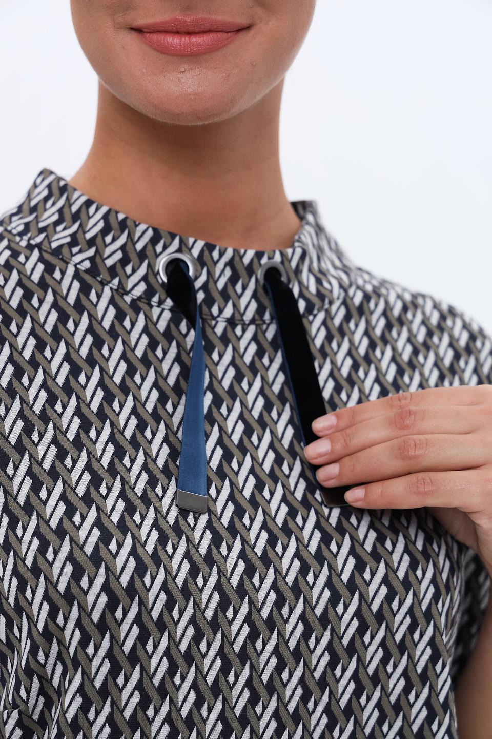 Платье Lebek с геометрическим принтом