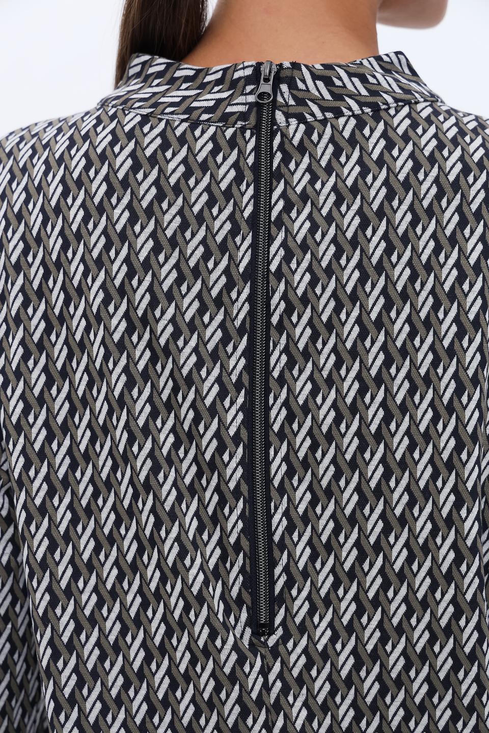 Платье Lebek с геометрическим принтом