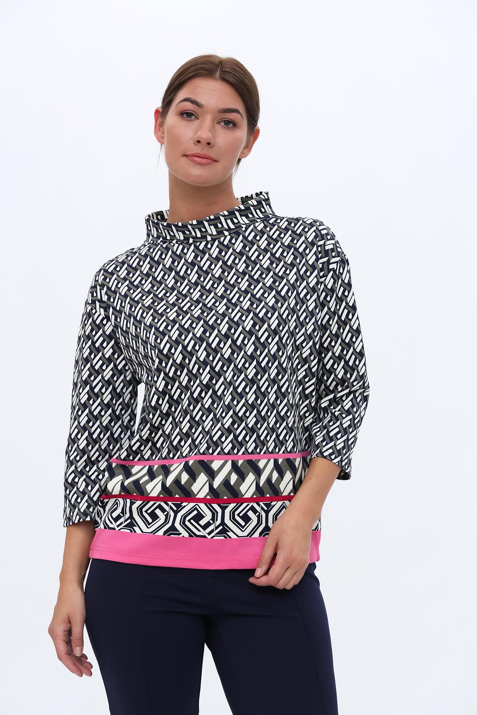 Пуловер Barbara Lebek с принтом