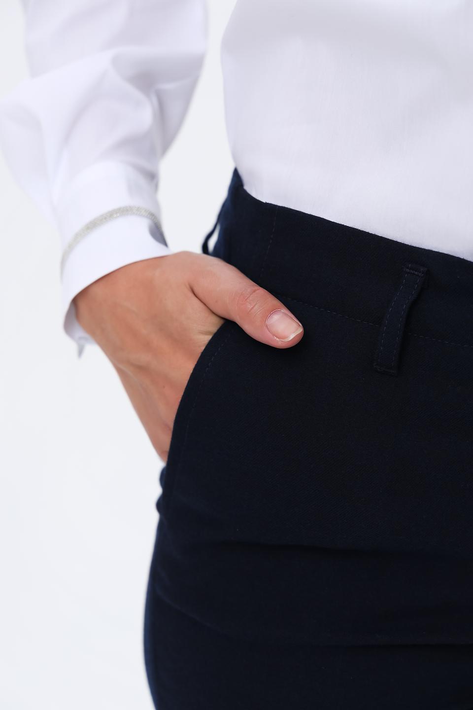 Брюки Cinque классические темно-синие