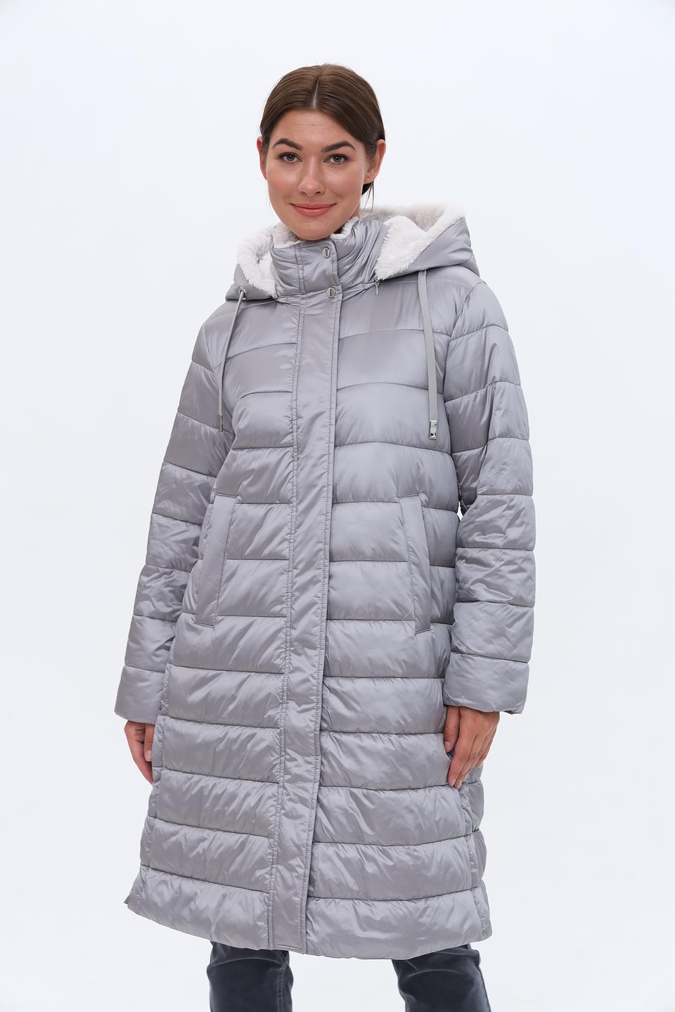 Пальто Gerry Weber стеганое серое