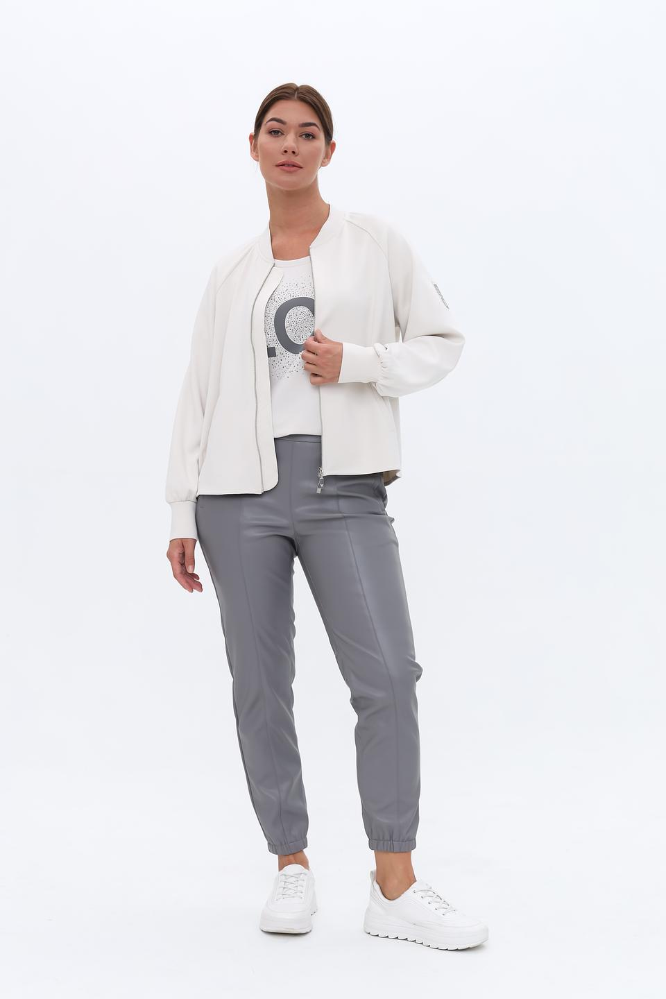 Жакет Monari бомбер молочный