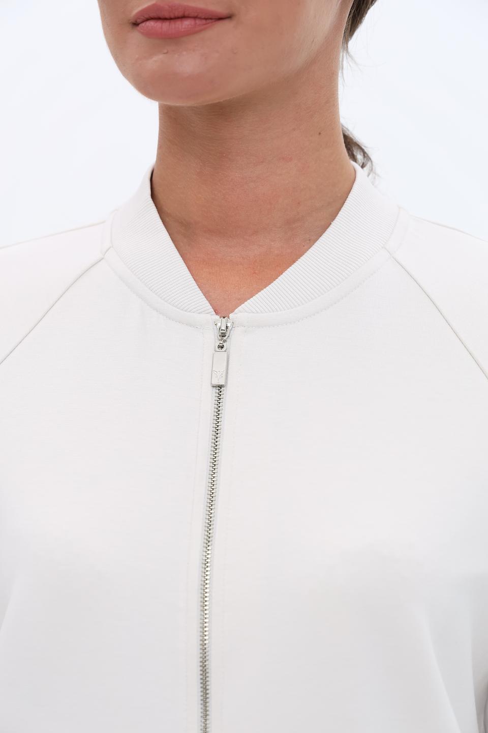 Жакет Monari бомбер молочный