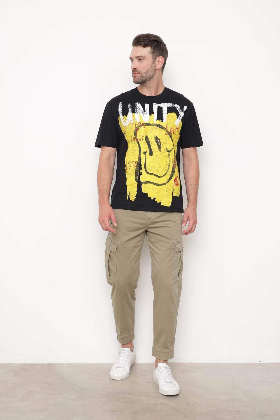 Брюки карго Boss Orange хаки