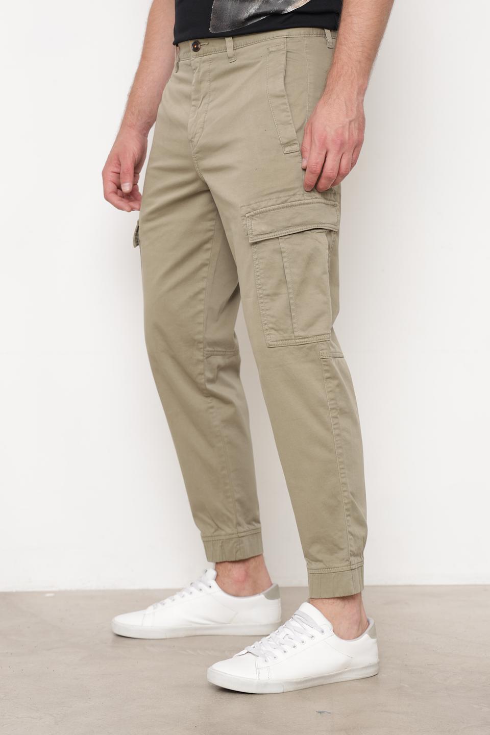 Брюки карго Boss Orange хаки