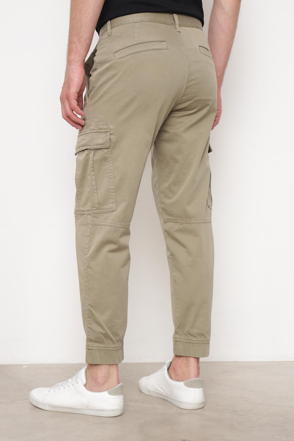 Брюки карго Boss Orange хаки