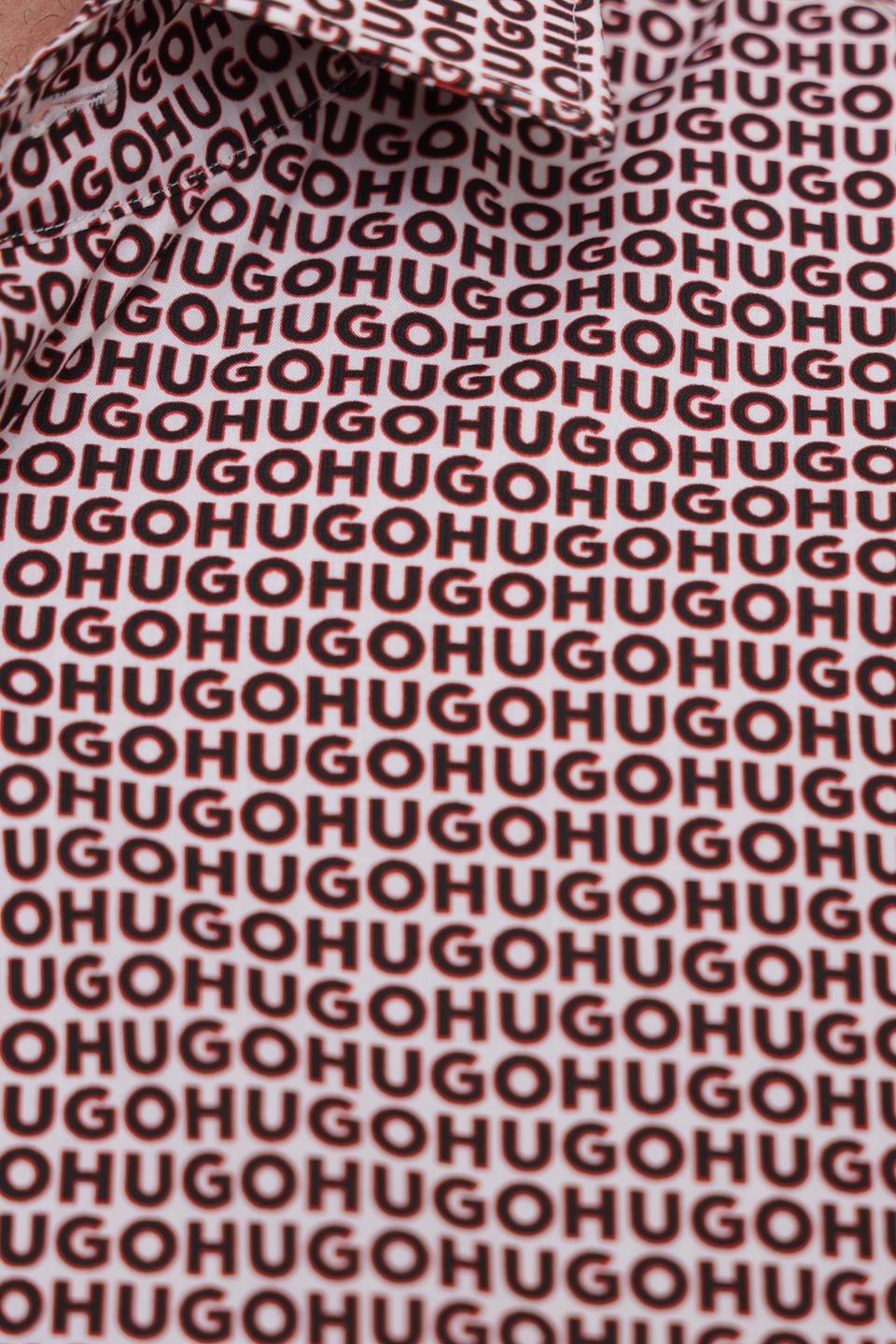 Рубашка Hugo с геометрическим принтом