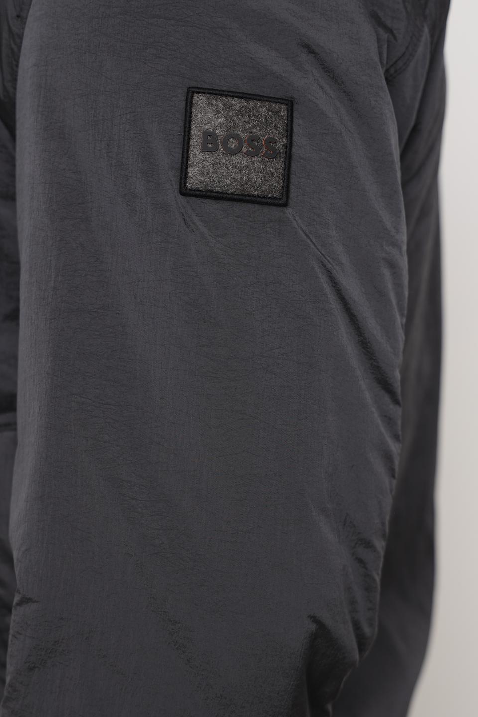Куртка Boss Orange бомбер серая