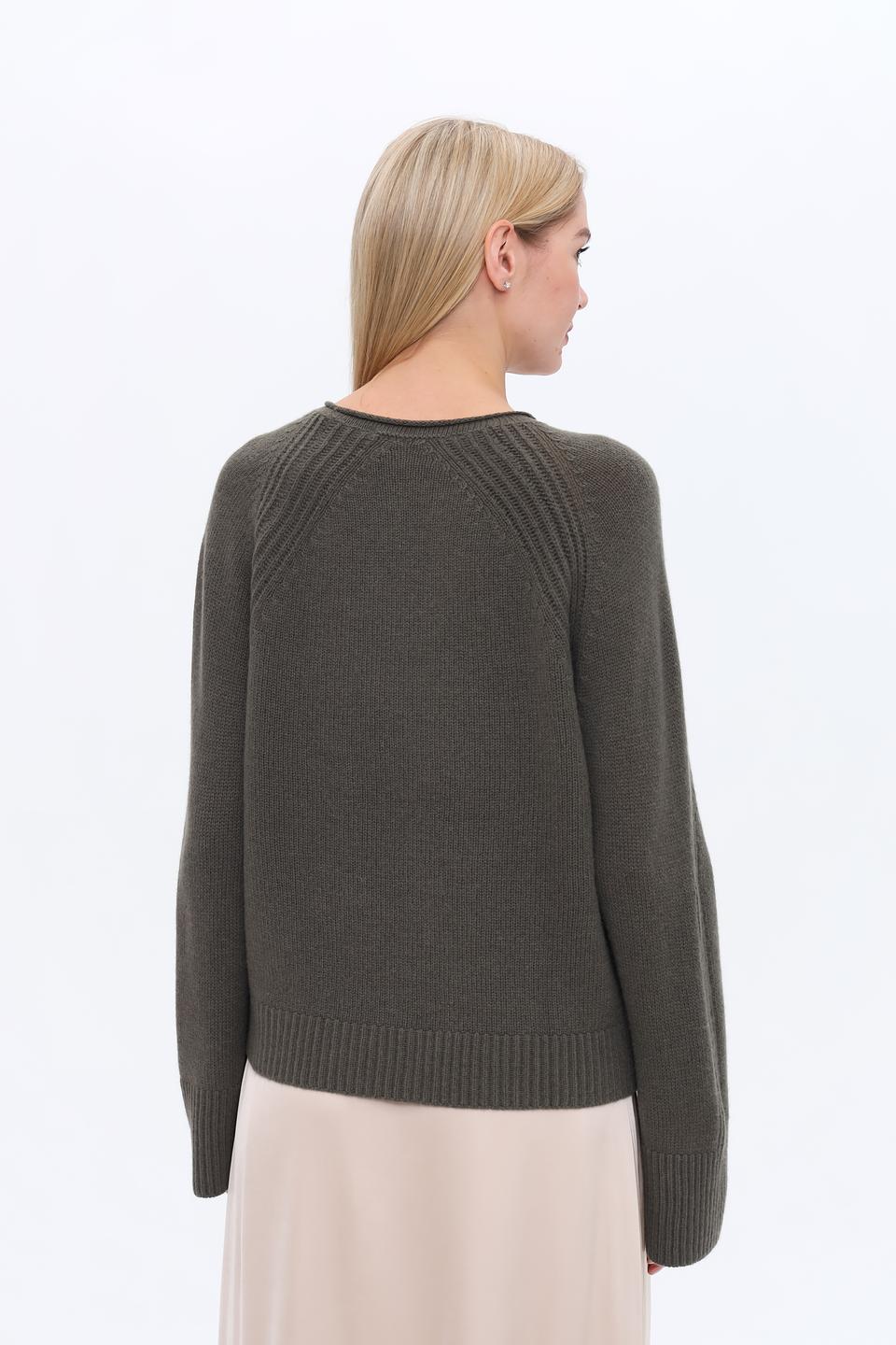 Пуловер Luisa Cerano хаки